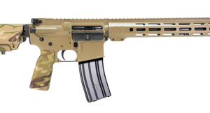 Bushmaster ORCII Pro 5.56mm, 16" Threaded Barrel, Coyote Brown, Picatinny, BFI MultiCam Stock, Multicam B5 P-Grip, 30rd