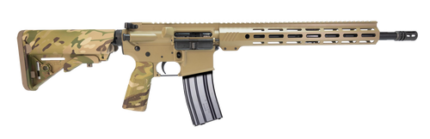 Bushmaster ORCII Pro 5.56mm, 16" Threaded Barrel, Coyote Brown, Picatinny, BFI MultiCam Stock, Multicam B5 P-Grip, 30rd