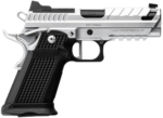 Fusion XP Pro 9mm, 4" Barrel, Tennifer Finish, Chrome Slide, Black Frame, Fixed Combat Sights, Optic Ready, 17rd, 2 mags