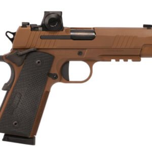 SIG 1911 45 ACP, 4.2" Barrel , Optic Ready, Carry Coyote Brown, 8rd