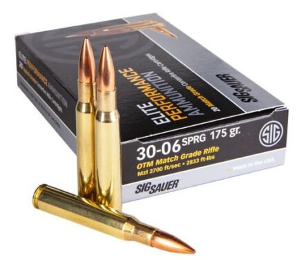 Sig Ammo .30-06 175gr, OTM Match, 20rd Box