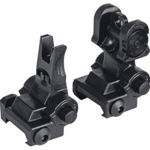 Sig M400 Tread Adjustable Flip-Up Sights, Front and Rear Set