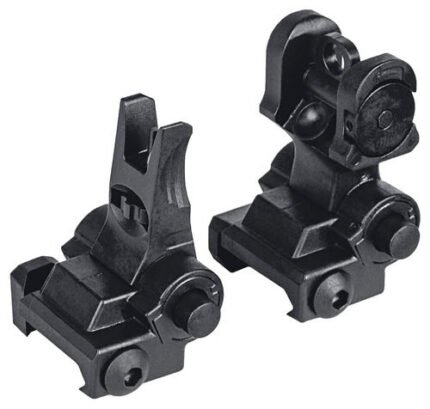 Sig M400 Tread Adjustable Flip-Up Sights, Front and Rear Set