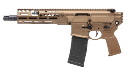 Sig MCX-SPEAR LT Pistol .300 Blackout, 9" Barrel, M-LOK, Coyote, 30rd