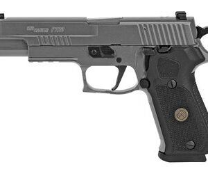 Sig P220, Legion, Single Action Only, Full Size, 10MM, 5" Barrel, Alloy Frame, Legion Gray Finish, G10 Grips, Night Sights, 8Rd, 3 Magazines