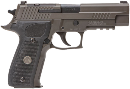 Sig P226 Legion 9mm,4.40" Barrel, Elite Legion Gray, G-10 Custom Grips, Optic Ready/Serrated, XRAY3, 10rd