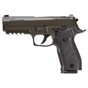 Sig P226, X-Series Legion 9mm, 4.4" Barrel, Cerakote Finish, Legion Gray, Sig-Loc Pro Optics Ready Slide, Manual Safety, G10 Grips, 18rd, 3 mags