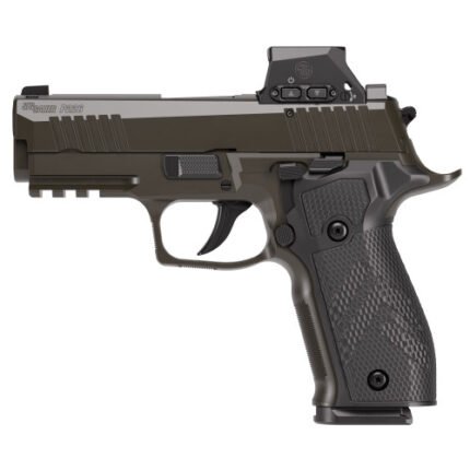 Sig P226, X-Series Legion DA-SA 9mm, 3.8" Barrel, Cerakote Legion Gray, Sig-Loc Pro Romeo-X, X-Ray 3, Manual Safety, 3x18rd Mags Scope Included