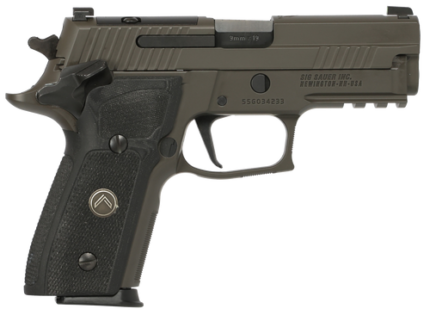 Sig P229 Legion 9mm,3.90" Barrel, Legion Gray, X-RAY3, Optic Ready/Serrated, 10rd