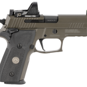 Sig P229, Legion SAO RXP, SAO, Compact, 9mm, 3.9" Barrel, Alloy, Legion Gray, G10 Grips, XRAY3 Day/Night Sights, Manual Safety, 15rd, Romeo1 Pro Reflex Optic, 3 Magazines