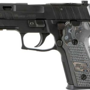 Sig P229 Pro 9mm, 3.9" Barrel, Cerakote Finish, Black, Hogue Black/Gray Piranha G-Mascus Grips, XRAY3 Day/Night Sights, Decocker, Stylized Optic Ready PRO-CUT Slide, 10rd