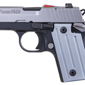 Sig P238, *Ca Compliant* .380 ACP, 2.7" Barrel, Gray Grips, Night Sights, Safety, 6rd