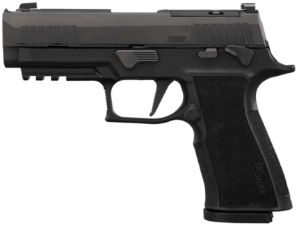 SIG P320 10mm, 3.8" Barrel, Optic Ready, Manual Safety, Black Finish, 10rd