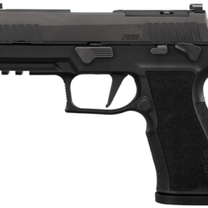 SIG P320 10mm, 3.8" Barrel, Optic Ready, Manual Safety, Black Finish, 15rd