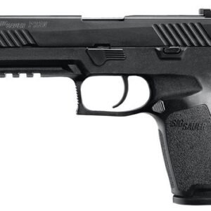 Sig P320 9mm, 4.7" Barrel, Nitron Finish, Black, Fixed Sights, 10rd, 2 Magazines