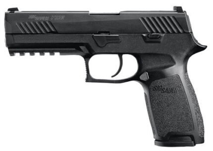 Sig P320 9mm, 4.7" Barrel, Nitron Finish, Black, Fixed Sights, 10rd, 2 Magazines