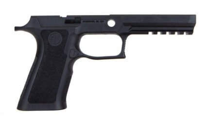 Sig P320 Grip Module, Full-Size, Large, Black, 9/40/357