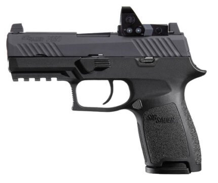 Sig P320 RXP Compact 9mm, 3.9" Barrel, Contrast/Romeo1 Pro, Black, 2x 15rd