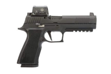 Sig P320 XTEN 10mm, 5" Barrel, Black Finish, Romeo 2 Optic, 15rd
