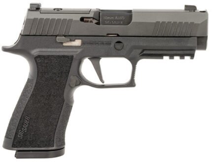 Sig P320 XTEN COMP 10mm, 3.8" Barrel, Black, Optic Ready, 15rd
