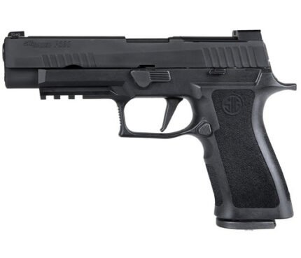 Sig P320XF OR 9mm, 4.7" Barrel, Nitron Finish, Black, XSeries Flat Trigger, XRAY3 Night Sights, R2 Base Plate, 17rd