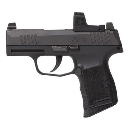 Sig P365-380 .380 ACP, 3.1" Barrel, RomeoZero Elite, Black, 10rd