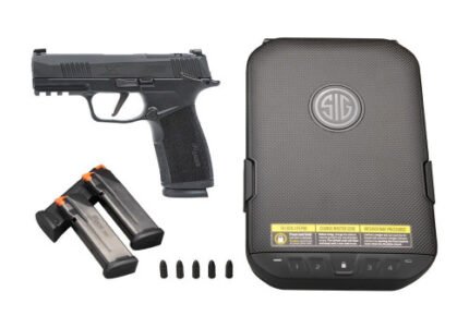 SIG P365 9mm, 3.7" Barrel, Optics Ready, MS Black, 10rd