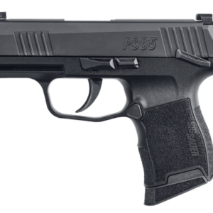 Sig P365, Massachusetts Compliant, Sub-Compact, 9mm, 3.1" Barrel, Nitron Finish, Black, XRAY3 Night Sights, Manual Safety, 10rd, 2 Magazines