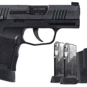 Sig P365 TacPac 9mm, 3.1" Barrel, Black, Kydex Holster, 12rd