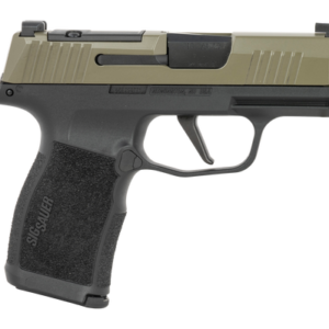 Sig P365X Micro 9mm,3.1" Barrel, Stainless, Optic Ready, Serrated, Accessory Rail, RMSc Footprint, 12rd