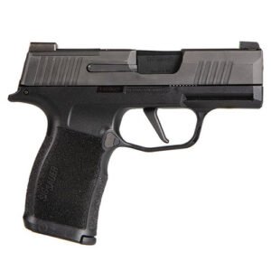 Sig P365X Sub-Compact 9mm, 3.1" Barrel, Black, X-Ray 3 Night Sights, Optic Ready, Manaual Safety, 2x10rd
