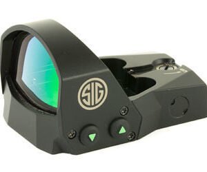 Sig Romeo1 Reflex Sight, 1X30mm, 6 MOA RED Dot, 1.0 MOA Adj, Black