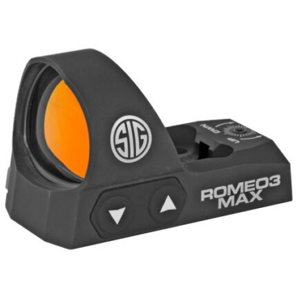 Sig Romeo3 Max, Reflex Sight, 6 MOA Dot, Black, 1 MOA Adjustments