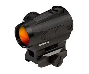 Sig Romeo4T RED DOT Sight, Ballistic Circle Dot, Solar, 0.5 MOA Adj, Side Battery, HEX Bolt Mount, Spacer, Flat Dark Earth