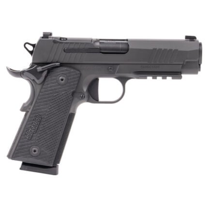 Sig Sauer 1911 X Carry 45 ACP, 4.25" Barrel, Black, Optic Ready, G10 Grip, 8rd
