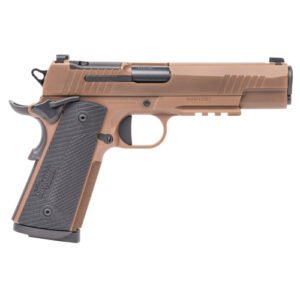 Sig Sauer 1911 X-Series 45 ACP, 5" Barrel, Coyote Tan, G10 Grips, Optics Ready, 8rd