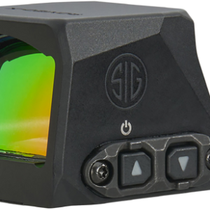 Sig Sauer Electro-Optics Romeo-X Enclosed Compact Reflext Sight, 1x24mm, Black, 3 MOA Red Dot Reticle