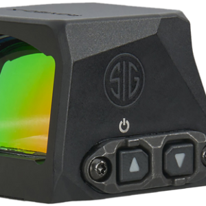 Sig Sauer Electro-Optics Romeo-X Enclosed Reflex Sight, 1x24mm, Black, 2 MOA Red Dot/32 MOA Circle Multi Reticle