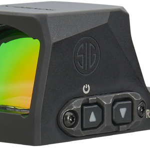 Sig Sauer Electro-Optics Romeo-X Pro Enclosed Reflex Sight, 1x24mm, Black, 6 MOA Red Dot Reticle