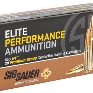 Sig Sauer Elite 270 Winchester, 120gr, Copper Solid, 20rd Box