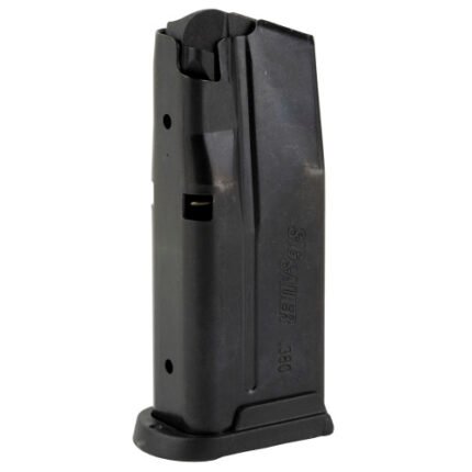 Sig Sauer Magazine 380 ACP, Black, For Sig P365, 10rd