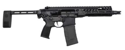 Sig Sauer MCX 300 Blackout, 9" Barrel, Black, M-Lok Handguard, Folding Pistol Brace, 30rd