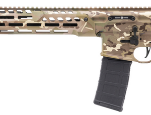 Sig Sauer MCX Spear LT 5.56x45mm, 11.5" Barrel, MultiCam Cerakote, Optic Ready, Savior Equipment Coyote Covert Case, 30rd
