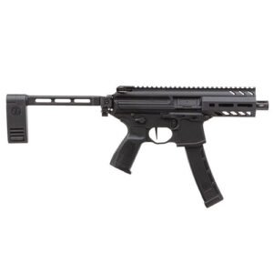 Sig Sauer MPX K Pistol 9mm, 4.5" Barrel, Folding Brace, Black, 35rd