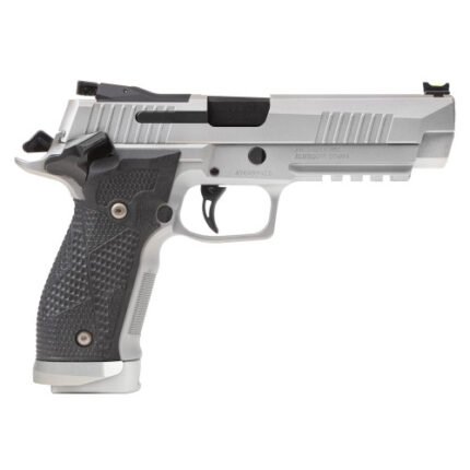 Sig Sauer P226 XFive 9mm, 5" Barrel, Stainless Frame, G10 Piranha Grip, 10rd