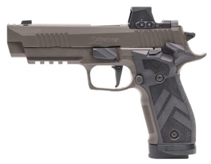 Sig Sauer P226 XFIVE Legion 9mm, 4.4" Barrel, Gray Cerakote, ROMEO-X Reflex Sight, 20rd