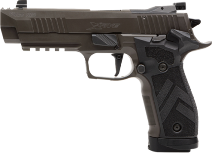 Sig Sauer P226 XFive Legion 9mm, 4.4" Barrel, Legion Gray Cerakote, Black TXG Grip, 10rd