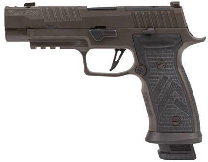 Sig Sauer P320 9mm, 3.9" Barrel, Legion Gray, G10 Grips, Optics Ready, 10rd