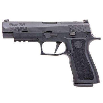 Sig Sauer P320 9mm, 4.7" Barrel, Black, Optic Ready, 10rd