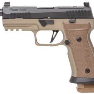 Sig Sauer P320 AXG Combat 9mm, 4.6" Barrel, Flat Dark Earth, 21rd Mag
